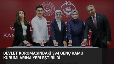 Aile ve Sosyal Hizmetler Bakanı Mahinur Özdemir Göktaş, devlet korumasındaki
