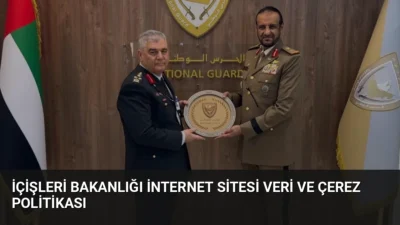 T.C. İçişleri Bakanlığı, dijital platformlarındaki kişisel verilerin korunması ve çerez