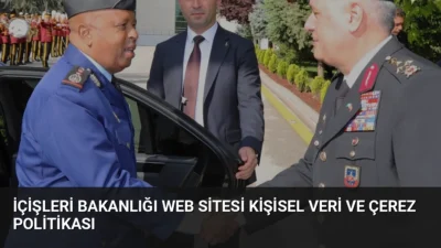 T.C. İçişleri Bakanlığı, web sitesi üzerinden elde edilen kişisel verilerin