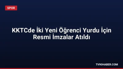 Gençlik ve Spor Bakanı Dr. Osman Aşkın Bak ve KKTC