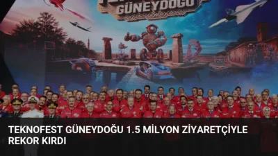 Şanlıurfa'da düzenlenen TEKNOFEST 2026, 1.5 milyon ziyaretçiyle rekor kırdı. TÜBİTAK,