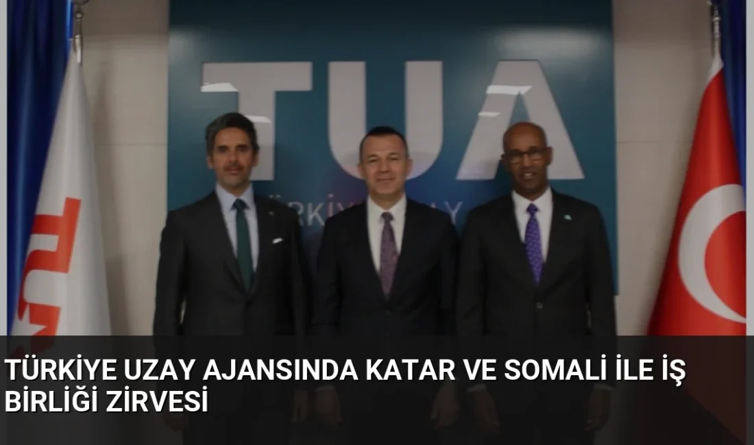 Türkiye Uzay Ajansı, Katar ve Somali büyükelçileriyle uzay sistemleri ve