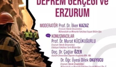 28. Sultan Sekisi Toplantısı “Deprem Gerçeği ve Erzurum” Mevzusuyla Yapılacak