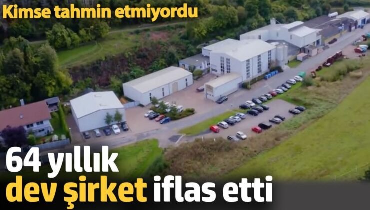 64 yıllık dev şirket iflas etti. Kimse tahmin etmiyordu