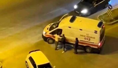 Adana’da Ambulansa Akın