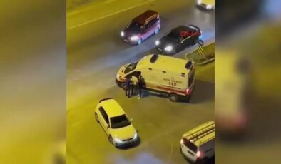 Adana’da Ambulansa Atak