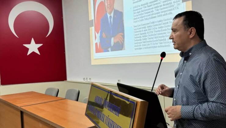 Akdeniz Üniversitesi’nde ‘Turizmde Yeni Medya ve Tesirli İletişim’ Konferansı