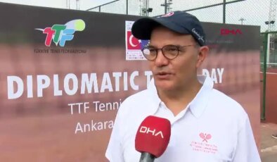 Ankara’da Diplomatik Tenis Günü Turnuvası Düzenlendi