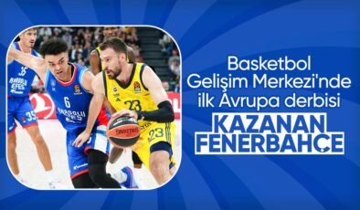 Avrupa’da Türk derbisi: Fenerbahçe, Anadolu Efes’i mağlup etti