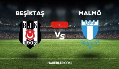 Beşiktaş Malmö maçı kaç kaç, bitti mi? MAÇ SONUCU! Beşiktaş Malmö golleri kim attı, canlı maç anlatımı!