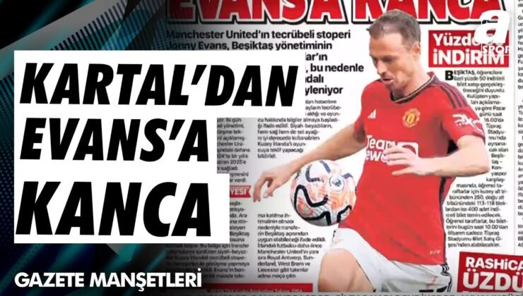 Beşiktaş’tan Evans’a Kanca | Sol Bekte Hedef Konan / A Spor / Sabah Sporu / 17.10.2024