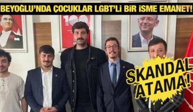 Beyoğlu’nda çocuklar LGBT’li bir isme emanet!