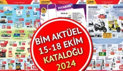 BİM AKTÜEL 15-18 EKİM 2024 KATALOĞU YENİ HAFTA! Bim’de bu hafta neler var? Bim aktüel Koşu Bandı, Play Station 4, Tiny House, Motosiklet getiriyor…