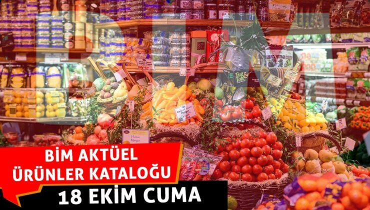 BİM AKTÜEL KATALOG 18 EKİM | Bu Cuma Bim’de hangi ürünler indirimde?