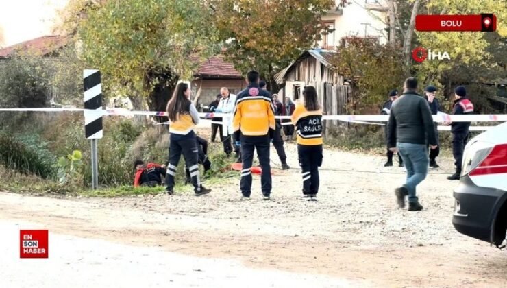 Bolu’da ıspanak sulamaya geldi, derede ceset buldu