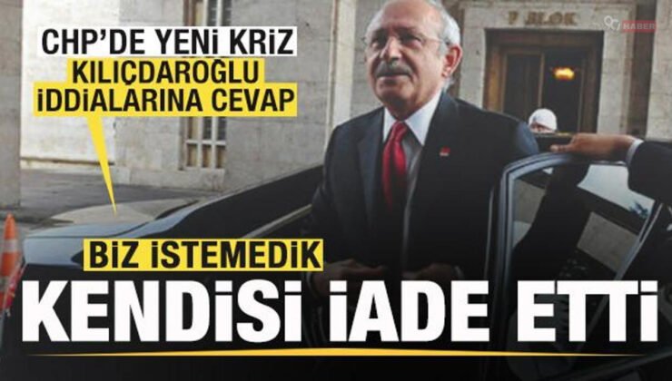 CHP’de gerilim bitmiyor! Kılıçdaroğlu araçları iade etti! Partiden son dakika açıklaması