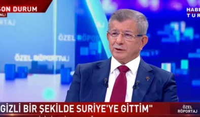 Davutoğlu: Benim için ‘Ortadoğu’nun en tehlikeli adamı’ denir