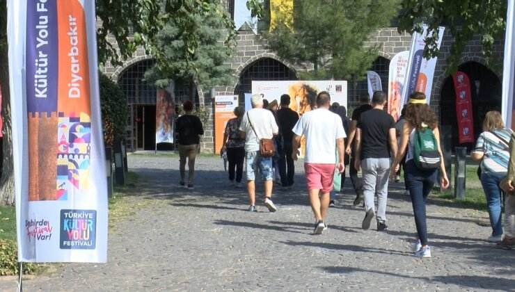 Diyarbakır’daki ‘Kültür Yolu Festivali’nde; 3 müzeyi 30 bin ziyaretçi gezdi