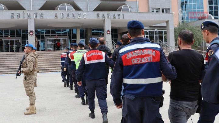 Edirne’de son 1 haftada Yunanistan’a kaçmak isteyen 7 terör şüphelisi yakalandı