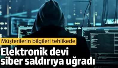 Elektronik devi siber saldırıya uğradı! Müşterilerin bilgileri çalındı