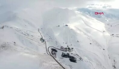 ERZURUM Konaklı ve Palandöken kayak dönemine hazır