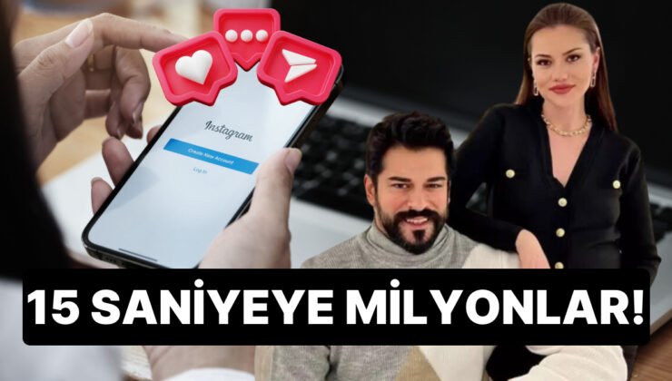 Fahriye Evcen ve Burak Özçivit’in 15 Saniyelik Instagram Hikayesinden Kazandıkları Ücret Dudak Uçuklattı!