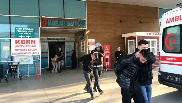 İnegöl’de Uyuşturucu Operasyonu: 3 Gözaltı