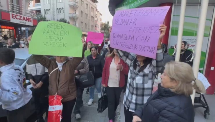 İstanbul- Avcılar’da lisansı iptal edilen hastane önünde protesto