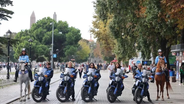 İstanbul’da Bayan Zabıta Takımları Vazifede