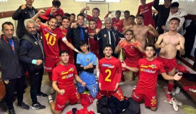 Kayserispor U19, MKE Ankaragücü’nü 3-1 Mağlup Etti