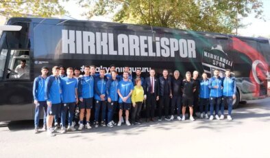 Kırklareli Belediyesi’nden Kırklarelispor’a Otobüs