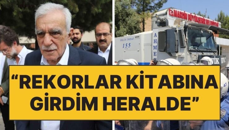 Koltuğunu Yeniden Kayyuma Devreden DEM Partili Ahmet Türk’ten Açıklama: “Rekorlar Kitabına Girdim Herhalde”