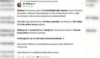 Malatya’da 5.9 büyüklüğünde deprem (8)