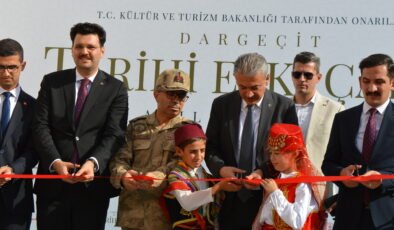 Mardin’de restorasyonu tamamlanan 400 yıllık ‘Süryani Çarşısı’ açıldı