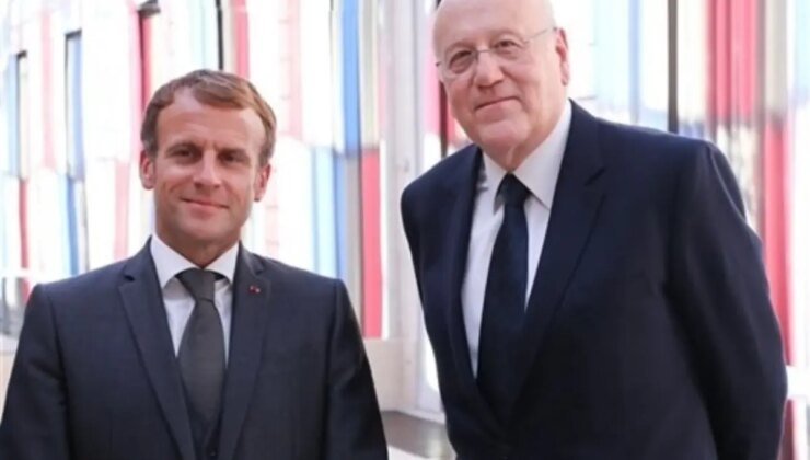 Mikati ve Macron’dan Lübnan Görüşmesi