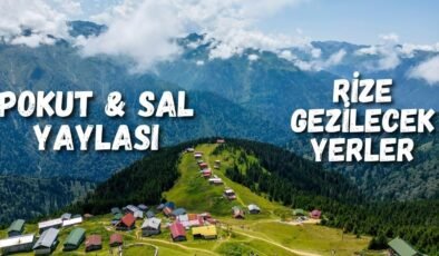 Pokut & Sal Yaylası Rize – Pokut Yayla Turu – Rize Gezilecek Yerler – Karadeniz Turu – Rize Türkiye