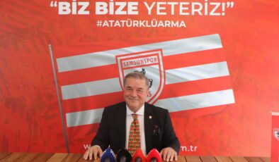 Samsunspor Başkan Vekili Bilen: Sezona damga vuracak bir Samsunspor hedefimiz var