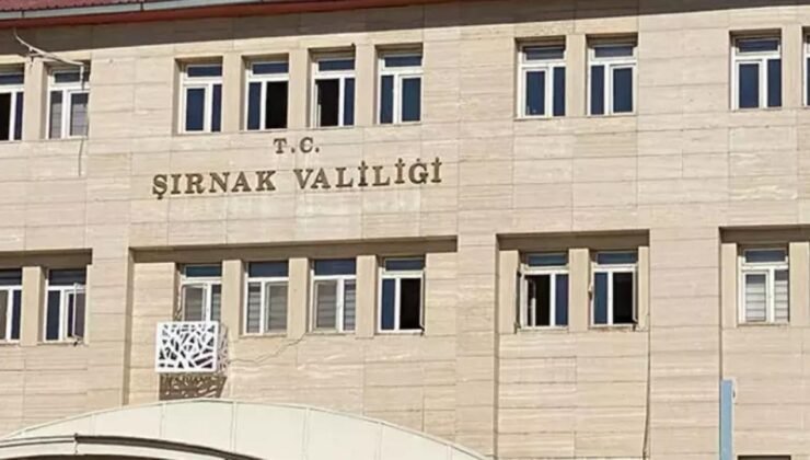 Şırnak’ta 11 bölge, 15 gün müddetle ‘geçici özel güvenlik bölgesi’ ilan edildi