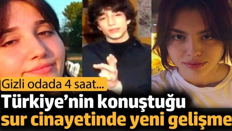 Türkiye’nin konuştuğu sur cinayetinde yeni gelişme. Gizli odada 4 saat…