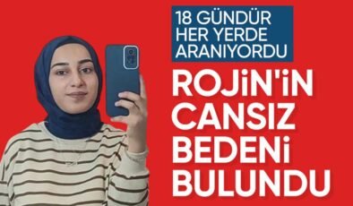 Van’da kaybolan Rojin’in cansız bedeni bulundu